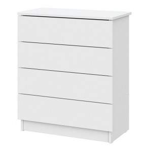Комод КМ 1 (Серия 2) Белый текстурный в Нягани - nyagan.mebel24.online | фото 3