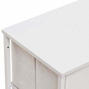 Комод Leset Линкс 2 ящ. (к/з), Каркас Белый, ящики Белые в Нягани - nyagan.mebel24.online | фото 6