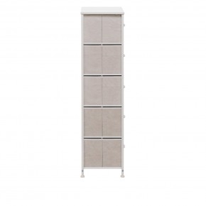 Комод Leset Линкс 5 ящ. (к/з), Каркас Белый, ящики Белые в Нягани - nyagan.mebel24.online | фото 5