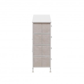 Комод Leset Линкс 8 ящ. (к/з), Каркас Белый, ящики Белые в Нягани - nyagan.mebel24.online | фото 5