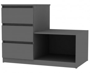 Комод Мальта K206 (Графит) в Нягани - nyagan.mebel24.online | фото