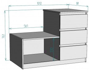 Комод Мальта K207 в Нягани - nyagan.mebel24.online | фото 2