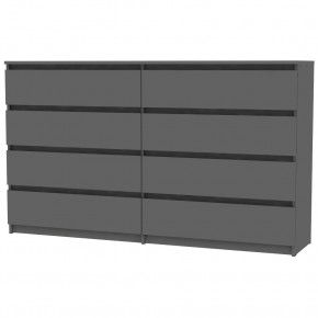 Комод Malta light K147 (Графит) в Нягани - nyagan.mebel24.online | фото