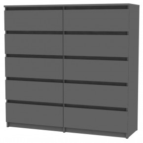 Комод Malta light K154 (Графит) в Нягани - nyagan.mebel24.online | фото