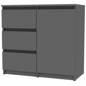 Комод Malta light K186 (Графит) в Нягани - nyagan.mebel24.online | фото