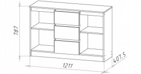 НИЦЦА-5 Комод (НЦ.05) в Нягани - nyagan.mebel24.online | фото 2