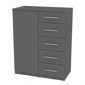 Комод "Калисто (K36)" ручка рейлинг (Графит) в Нягани - nyagan.mebel24.online | фото