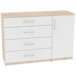 Комод "Калисто (K45)" ручка рейлинг (ДСС-Белый) в Нягани - nyagan.mebel24.online | фото