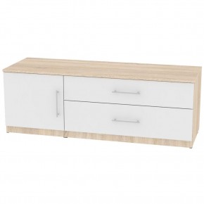 Комод "Калисто (K52)" ручка рейлинг (ДСС-Белый) в Нягани - nyagan.mebel24.online | фото