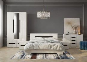 Комод Вега 1200 (Крафт белый - Венге) в Нягани - nyagan.mebel24.online | фото 3