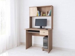Компьютерный стол Грета-4 ясень шимо/дуб сонома в Нягани - nyagan.mebel24.online | фото