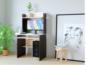 Компьютерный стол КЛ №5.5 (Венге/Дуб молочный) в Нягани - nyagan.mebel24.online | фото