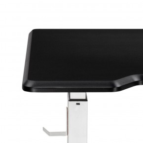 Компьютерный стол Маркос с механизмом подъема 120х75х75 черная шагрень / белый в Нягани - nyagan.mebel24.online | фото 13