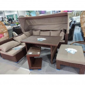 Комплект мебели с диваном AFM-320B-T320 Brown в Нягани - nyagan.mebel24.online | фото 2