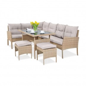 Комплект плетеной мебели AFM-107B Beige (3 кор.) в Нягани - nyagan.mebel24.online | фото 3