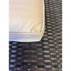 Комплект плетеной мебели  YR822Br Brown-Beige (подушка бежевая) в Нягани - nyagan.mebel24.online | фото 2