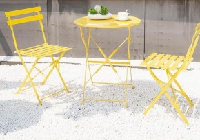 Комплект садовой мебели OTS-001R (стол + 2 стула) металл в Нягани - nyagan.mebel24.online | фото 9