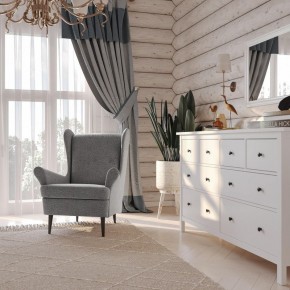 Кресло для отдыха Вало серый, ткань рогожка в Нягани - nyagan.mebel24.online | фото 2