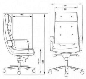 Кресло для руководителя Бюрократ Dao/Black в Нягани - nyagan.mebel24.online | фото 5