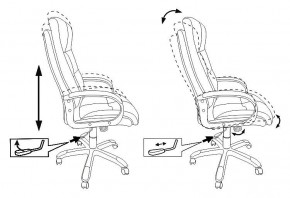 Кресло для руководителя CH-824/LT-28 в Нягани - nyagan.mebel24.online | фото 5