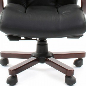Кресло для руководителя Chairman 421 черный/орех темный, черный в Нягани - nyagan.mebel24.online | фото 4