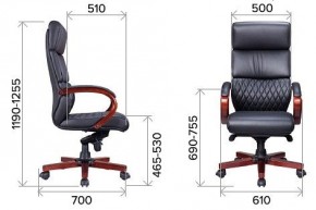 Кресло для руководителя President Wood в Нягани - nyagan.mebel24.online | фото 4