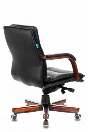 Кресло для руководителя T-9927WALNUT-LOW/BL в Нягани - nyagan.mebel24.online | фото
