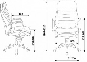 Кресло для руководителя T-9950/Black в Нягани - nyagan.mebel24.online | фото 6