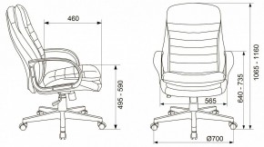 Кресло для руководителя T-9950PL в Нягани - nyagan.mebel24.online | фото 11