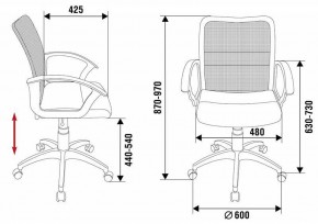 Кресло компьютерное CH-590/BLACK в Нягани - nyagan.mebel24.online | фото