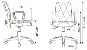 Кресло компьютерное CH-W327/OR-10 в Нягани - nyagan.mebel24.online | фото 6