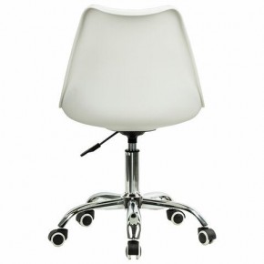 Кресло стул BRABIX "Eames MG-310 CH", хром, пластик белый, экокожа белая, 532923 в Нягани - nyagan.mebel24.online | фото 4