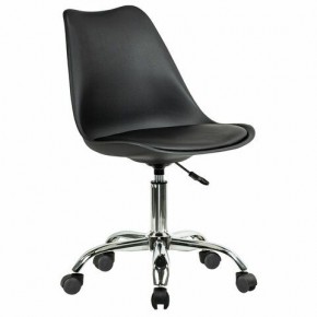 Кресло стул BRABIX "Eames MG-310 CH", хром, пластик черный, экокожа черная, 532925 в Нягани - nyagan.mebel24.online | фото 2