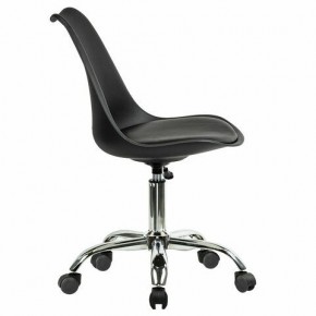 Кресло стул BRABIX "Eames MG-310 CH", хром, пластик черный, экокожа черная, 532925 в Нягани - nyagan.mebel24.online | фото 3