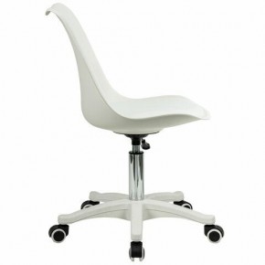 Кресло стул BRABIX "Eames MG-310 PL", пластик белый, экокожа белая, 532926 в Нягани - nyagan.mebel24.online | фото 3