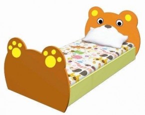 Кровать детская Медвежонок К-1V МДФ (600*1400) в Нягани - nyagan.mebel24.online | фото