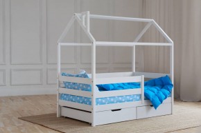 Кровать-домик 80*160 Белый в Нягани - nyagan.mebel24.online | фото 4