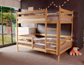 Кровать двухъярусная без крыши 80*190 без покраски в Нягани - nyagan.mebel24.online | фото 2