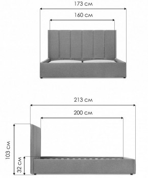 Кровать двуспальная Афродита-3 в Нягани - nyagan.mebel24.online | фото 11