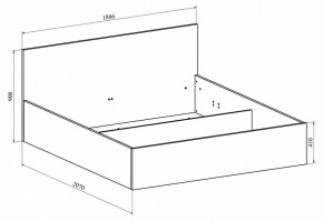 Кровать двуспальная Виктория ВИ-43 в Нягани - nyagan.mebel24.online | фото 4