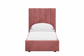 Кровать Ingrid 900 с основанием и ПМ (Ультра коралл) Модель 312 в Нягани - nyagan.mebel24.online | фото