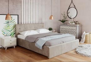 Кровать Изабелла с латами Newtone light beige 1400x2000 в Нягани - nyagan.mebel24.online | фото 2