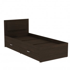 Кровать Ольга L48 (900) 2 ящика (Венге) в Нягани - nyagan.mebel24.online | фото