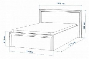 Кровать полутораспальная Нобиле Кр-120 в Нягани - nyagan.mebel24.online | фото 3