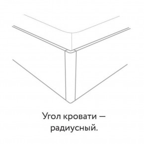 Кровать "Милана" с мягкой спинкой БЕЗ основания 1200х2000 в Нягани - nyagan.mebel24.online | фото 3