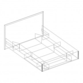 НАОМИ Кровать БЕЗ основания 1200х2000 в Нягани - nyagan.mebel24.online | фото 4