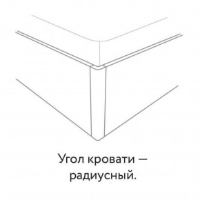 Кровать "Сандра" БЕЗ основания 1200х2000 в Нягани - nyagan.mebel24.online | фото 3