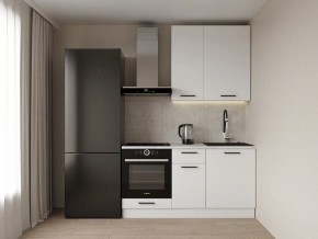 Кухонный гарнитур Белый Глянец 1600 h950 (Стол. 26мм) в Нягани - nyagan.mebel24.online | фото