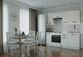 Кухонный гарнитур Белый Глянец 2000 (Стол. 26мм) в Нягани - nyagan.mebel24.online | фото