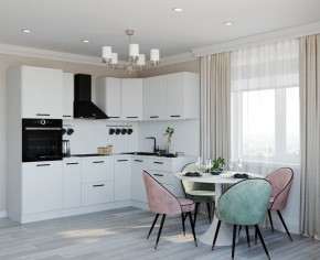 Кухонный гарнитур Белый Глянец 2400*1600 (Стол. 38мм) в Нягани - nyagan.mebel24.online | фото